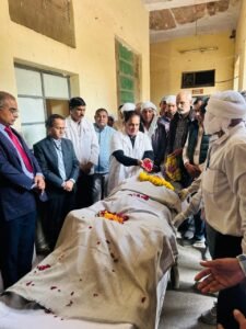 Bikaner : वैद्य जमनालाल स्वामी ने देहदान की पुनीत परंपरा को बढ़ाया आगे : मरणोपरांत पार्थिव देह मेडिकल कॉलेज मे दान
