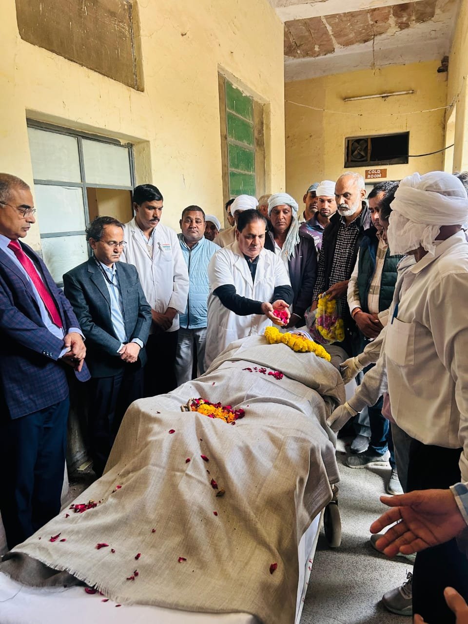 Bikaner : वैद्य जमनालाल स्वामी ने देहदान की पुनीत परंपरा को बढ़ाया आगे : मरणोपरांत पार्थिव देह मेडिकल कॉलेज मे दान