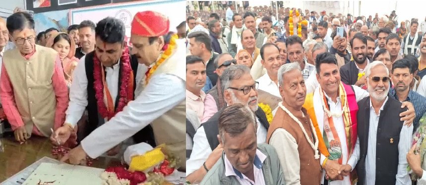 Bhilwara : रामलाल जाट ने कांग्रेस देहात जिलाध्यक्ष का संभाला पदभार, पंचायतों में करेंगे पदयात्रा