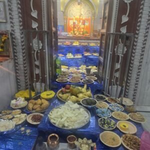 Bikaner : बाबा रामदेव मंदिर, बगवानों का मोहल्ला, बुधेश्वर मंदिर के सामने मिगसर सुदी दशमी को 56 भोग लगाए गए