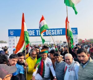 Bikaner : देश में पहली बार आयोजित हुई 200 किमी लंबी ‘वेदांता टूर डी थार’ अंतरराष्ट्रीय साइक्लिंग रेस