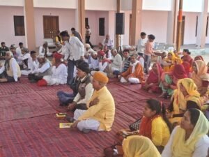 Lunkaransar : गीता ज्ञान यज्ञ के तहत 18 अध्याय का वाचन
