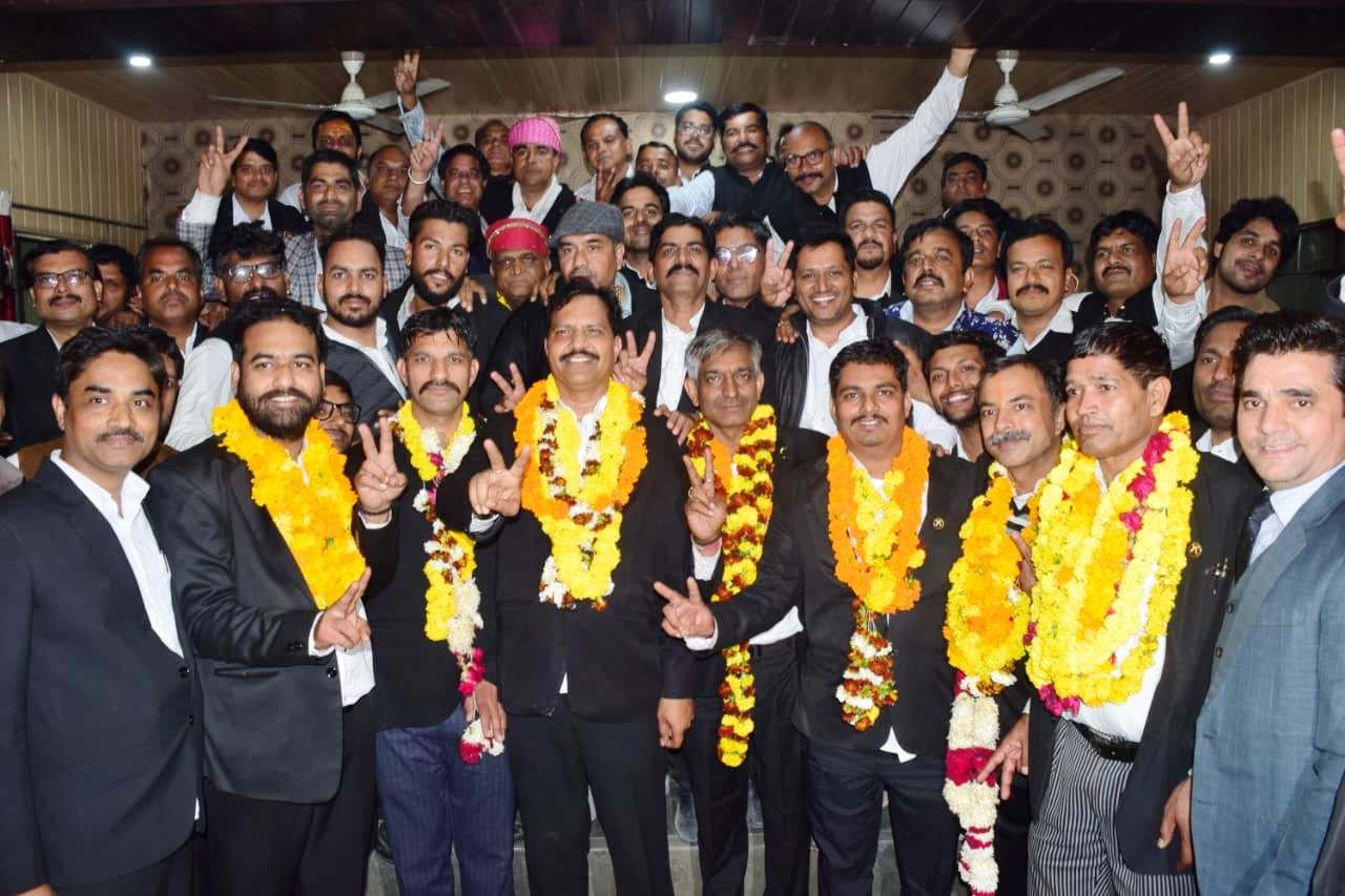 Bhilwara : उम्मेद सिंह राठौड़ बड़ी जीत से बनें भीलवाड़ा जिला अभिभाषक संस्था अध्यक्ष