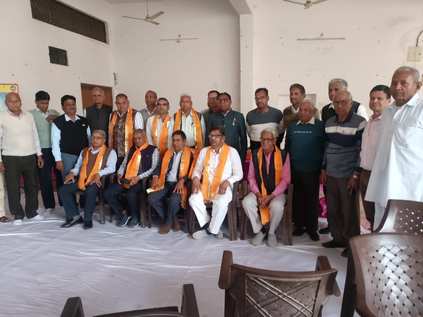 Bhilwara : अखिल भारतीय ग्रामीण माहेश्वरी सहयोग संस्थान मेजा (भीलवाड़ा) की वार्षिक आम सभा संपन्न