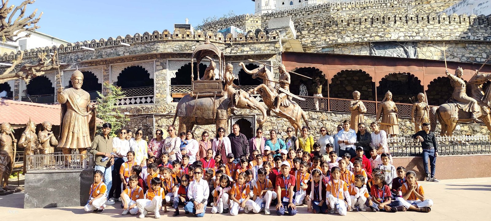 Bhilwara : लीलावती इंटरनेशनल स्कूल के विद्यार्थियों ने किया हल्दीघाटी और नाथद्वारा का शैक्षिक भ्रमण
