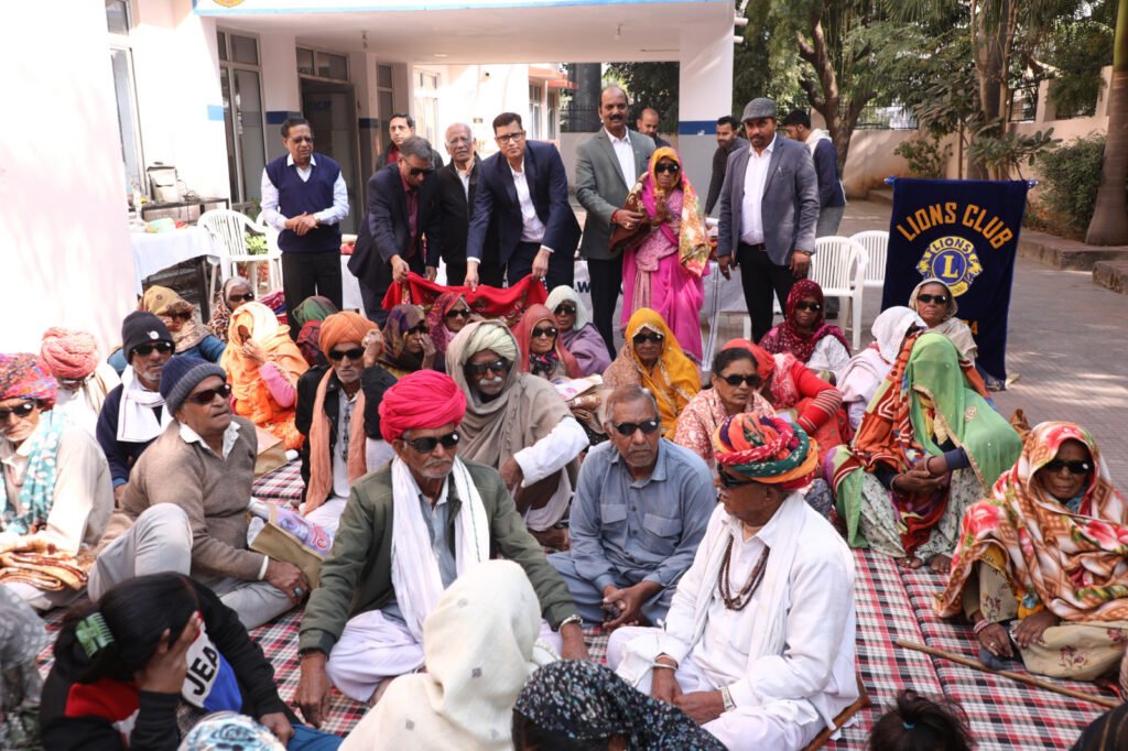 Bhilwara : विशाल निःशुल्क नेत्र शिविर में 91 रोगियों की हुई जाँच, 41 के हुए मोतियाबिन्द के ऑपरेशन