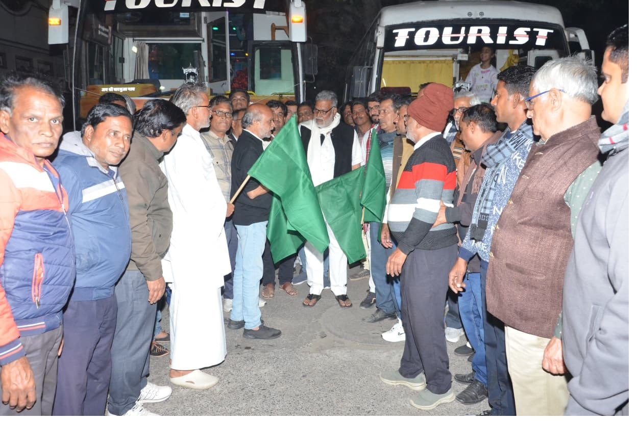 Bhilwara : श्री राम मंडल के स्थापना दिवस पर 101 सदस्यों ने किए देव स्थलों के दर्शन