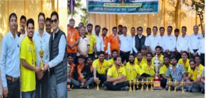Bhilwara : खेल से अनुशासन, टीमवर्क और संघर्षशीलता जैसे गुणों का होता विकास: वरुण लढा