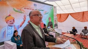 Bikaner : वंदे मातरम् की पुकार, श्रमिक सुरक्षा का विस्तार' विषयक मल्टीमीडिया प्रदर्शनी सम्पन्न