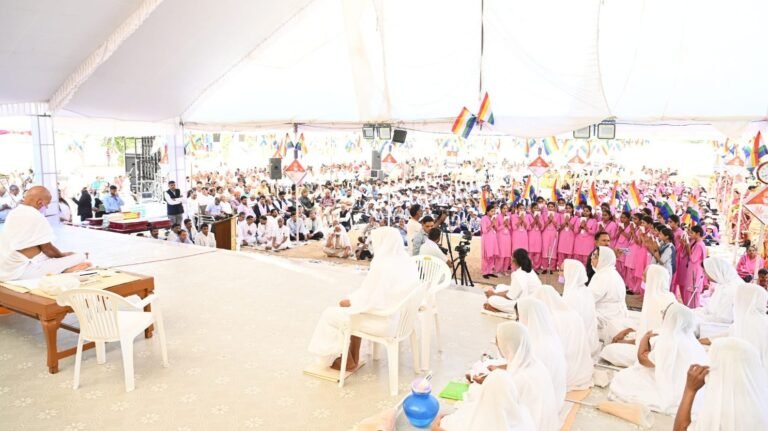 Rajasthan : द्विदिवसीय प्रवास हेतु आचार्यश्री भिक्षु समाधि स्थल में पधारे आचार्य श्री महाश्रमण