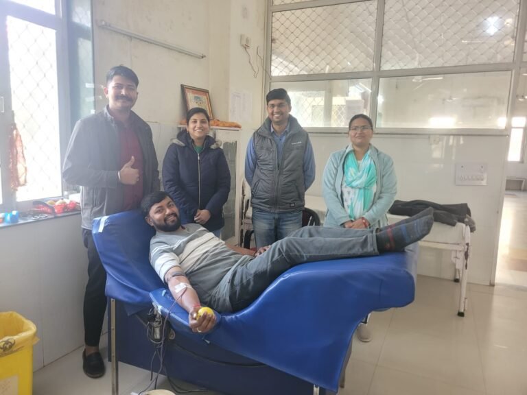 Bhilwara : 3 दिन की बच्ची के लिए जीवनदाता बनें अर्पित बाहेती