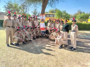Sardarshahar : केकेसी पीजी महाविद्यालय में शहीद दिवस पर अमर जवानों को दी गई श्रद्धांजलि