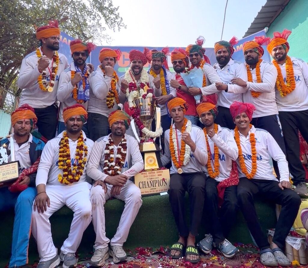 Bhilwara : राष्ट्रीय स्तर पर आयोजित खटीक समाज क्रिकेट टूर्नामेंट में भीलवाड़ा टीम ने हांसिल की ऐतिहासिक विजय