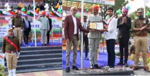 भीलवाड़ा में गरिमामयी व हर्षोल्लास से मनाया गया 77वाँ गणतंत्र दिवस, 12 प्रतिभाओं को किया सम्मानित