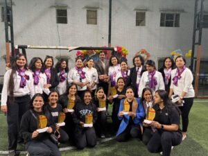 Bhilwara : माहेश्वरी महिला स्पोर्ट्स एंड फन क्लब द्वारा उड़ती पतंगे, उछलते पत्थर, थीम पर सितोलिया महोत्सव सम्पन्न