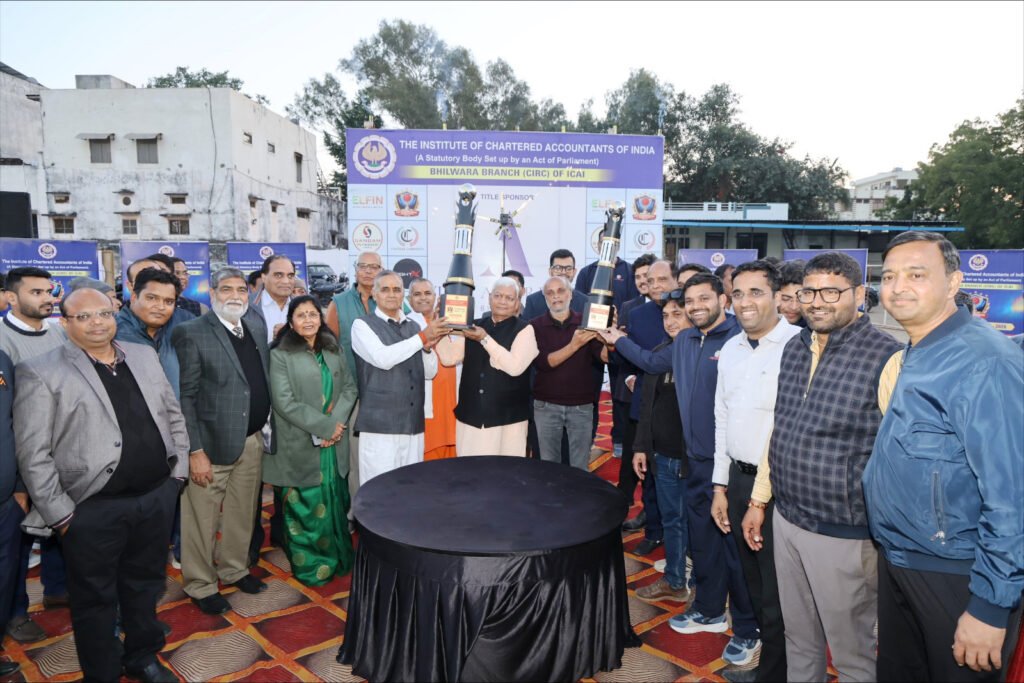 Bhilwara : भीलवाड़ा में सीए चैंपियंस ट्रॉफी 2026 का भव्य उद्घाटन