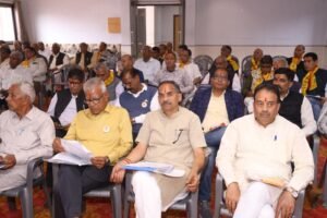 भीलवाड़ा जिला माहेश्वरी सभा की हुरड़ा माहेश्वरी भवन में आयोजित हुई कार्य समिति बैठक