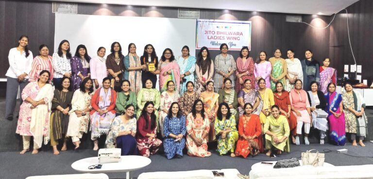 Bhilwara : जीतो लेडीज विंग द्वारा स्वास्थ्य एवं पोषण जागरूकता कार्यक्रम आयोजित 