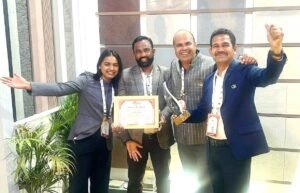 Bhilwara : ओम इंडस्ट्री बीगोद-मांडलगढ़ को इंडिया स्टोनमार्ट 2026 प्रदर्शनी में मिला द्वितीय पुरस्कार