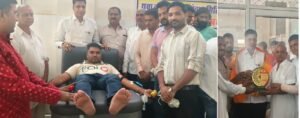 Bhilwara : युवा कंजर समाज सेवा समिति द्वारा द्वितीय विशाल रक्तदान शिविर संपन्न, 52 यूनिट रक्त संग्रहित