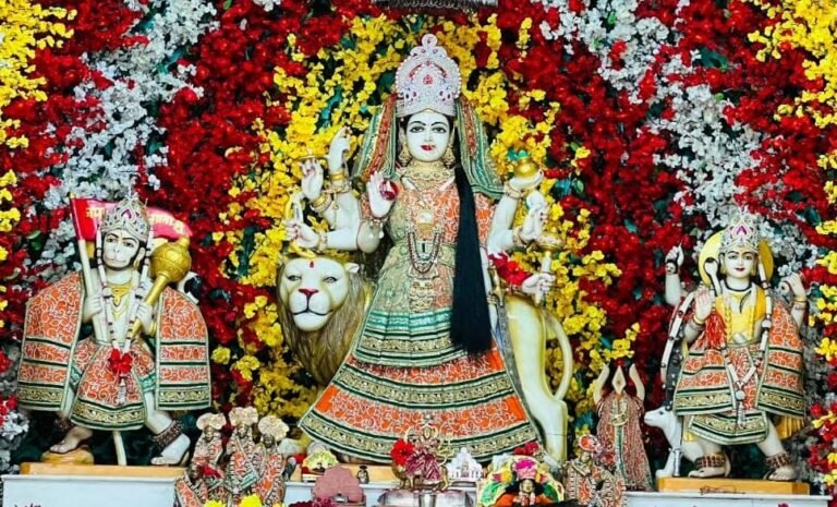 Bhilwara : श्री बाबाधाम शक्तिपीठ पर विशेष नवरात्रि महोत्सव , सजा माँ का दरबार