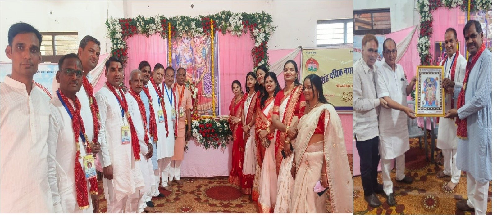 Bhilwara : प्रथिक नगर माहेश्वरी समाज संस्थान ने मनाया होली स्नेह मिलन के साथ फागोत्सव