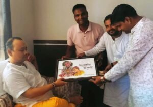 Bhilwara : आजादनगर युवा संगठन ने गोवत्स राधाकृष्ण महाराज का किया भव्य स्वागत