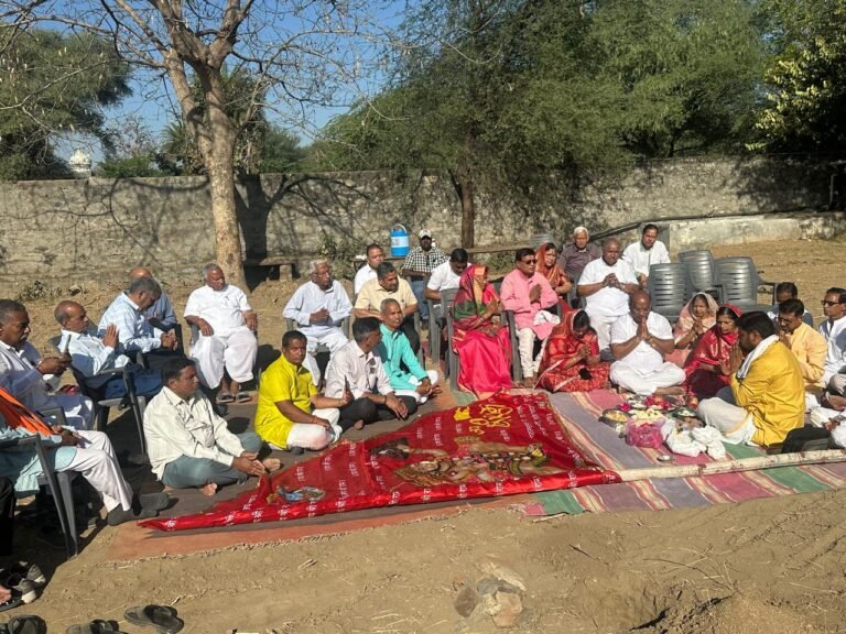 Bhilwara : भागवत समरसता महोत्सव का भूमि पूजन संपन्न, गूंजे गौ माता के जयकारे