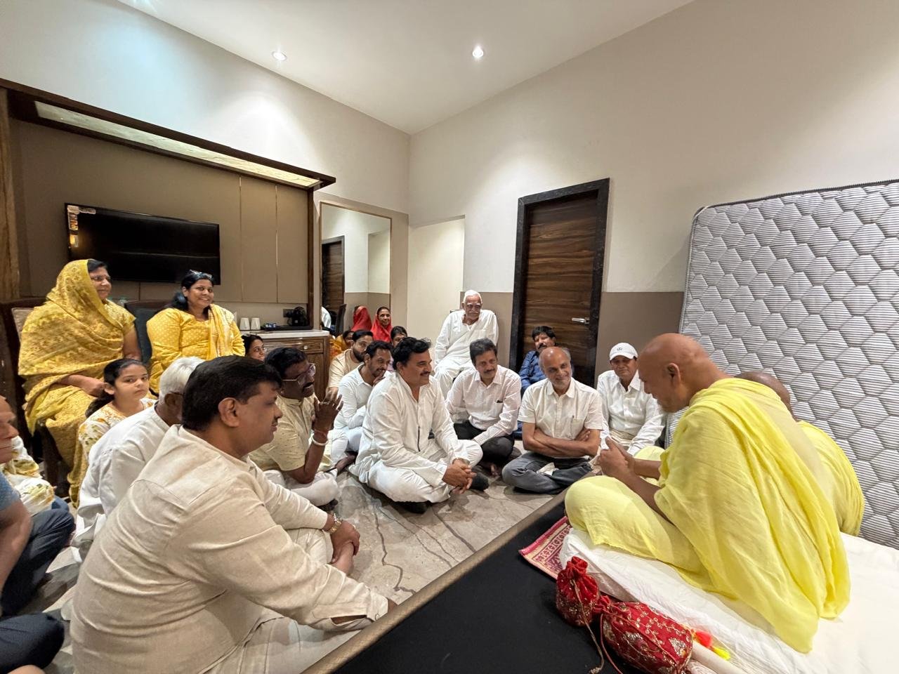 Bhilwara : पद्मश्री विभूषित गुरुदेव का भीलवाड़ा आगमन पूरे क्षेत्र के लिए सौभाग्य: विधायक अशोक कोठारी