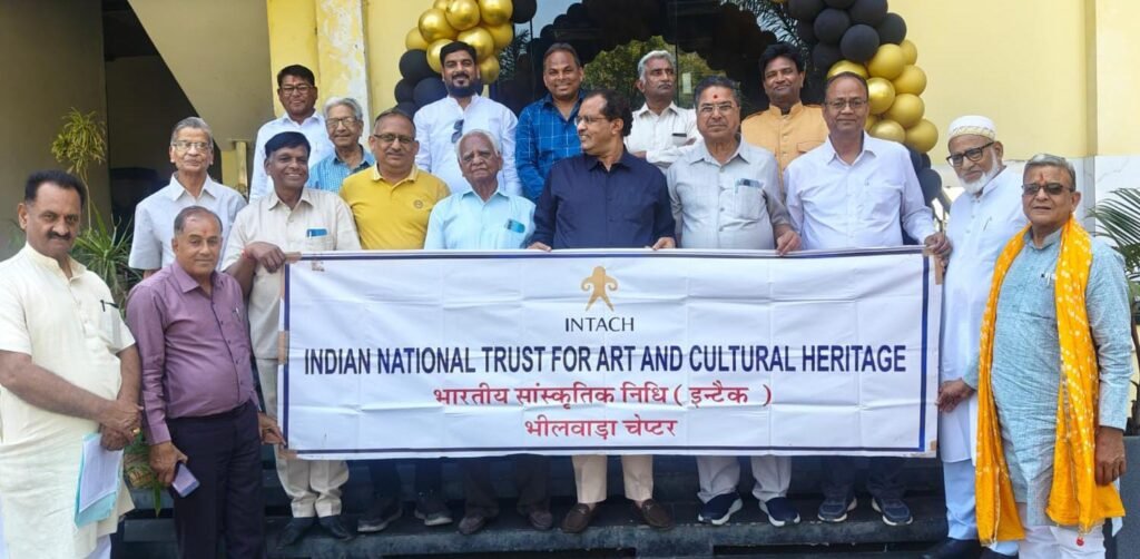 Bhilwara : इन्टेक गवर्निंग कॉन्सिल मेंम्बर्स चुनाव के लिए किया मतदान