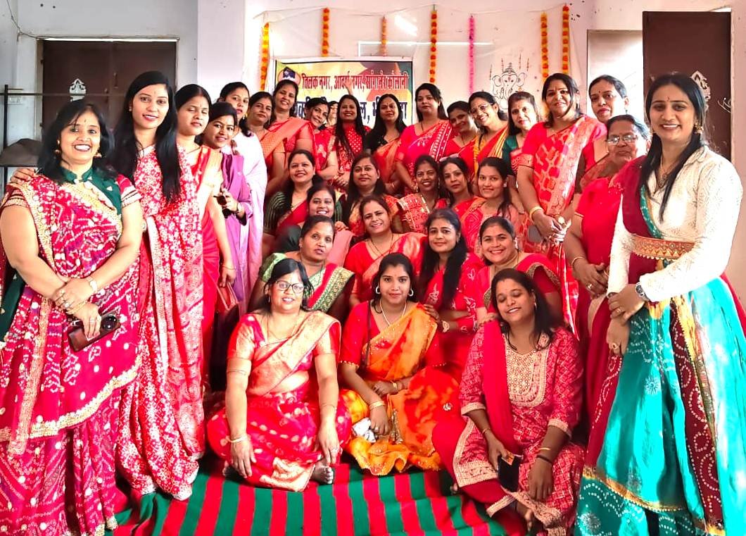 Bhilwara : तिलक नगर माहेश्वरी महिला मंडल में नव कार्यकारिणी का गठन, राजस्थानी संस्कृति की छटा बिखरी