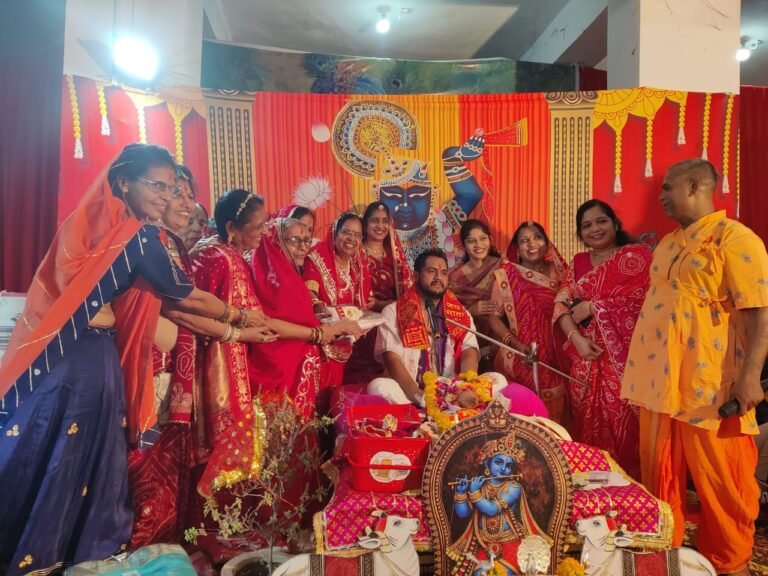 Bhilwara : विधुत नगर महिला सत्संग मंडल द्वारा भक्ति भाव से सम्पन्न हुआ संगीतमय नानी बाई को मायरो 