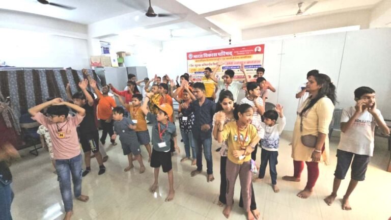 Bhilwara : हुनर से संवरेगा भविष्य, भारत विकास परिषद ने विशेष दिव्यांगों के लिए शुरू किया 10 दिवसीय शिविर
