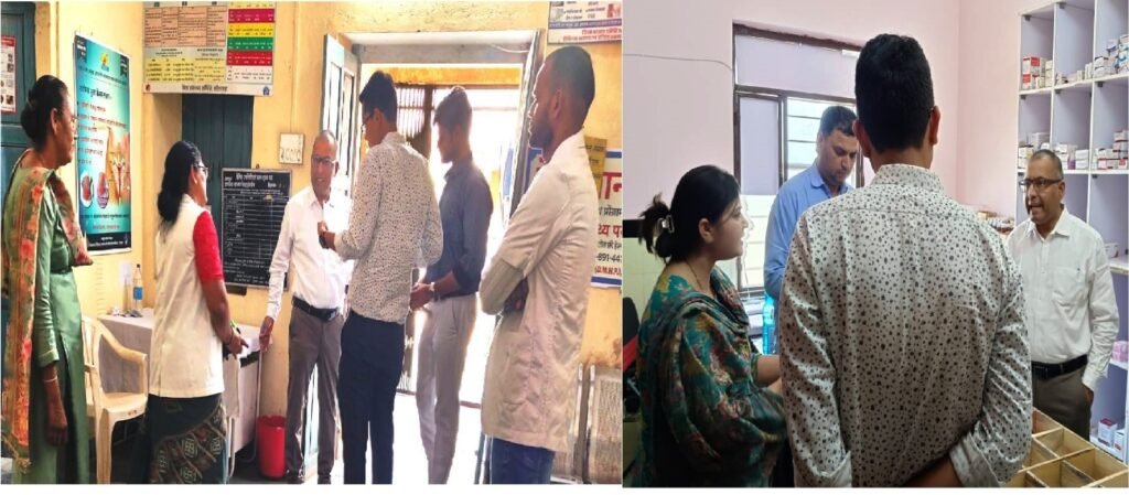 Bhilwara : सीएमएचओ डॉ. संजीव शर्मा ने सुवाणा ब्लॉक का किया दौरा, स्वास्थ्य सेवाओं में सुधार के दिये निर्देश