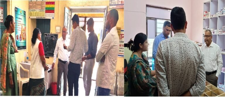 Bhilwara : सीएमएचओ डॉ. संजीव शर्मा ने सुवाणा ब्लॉक का किया दौरा, स्वास्थ्य सेवाओं में सुधार के दिये निर्देश