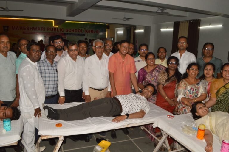 Bhilwara : महेश नवमी महोत्सव 2026 के 17 दिवसीय कार्यक्रमों का रक्तदान शिविर से हुआ भव्य आगाज