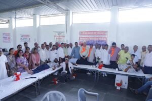 Bhilwara : महेश नवमी महोत्सव 2026 के 17 दिवसीय कार्यक्रमों का रक्तदान शिविर से हुआ भव्य आगाज