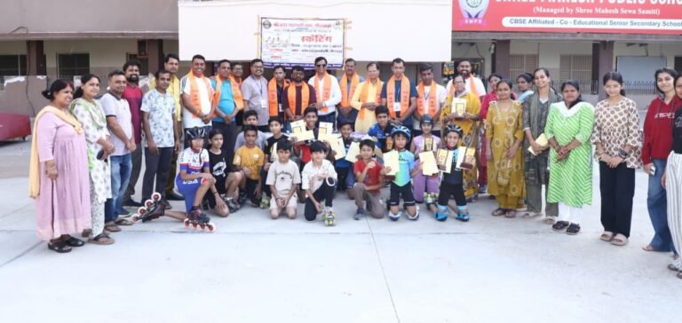 Bhilwara : महेश नवमी महोत्सव के तहत स्केटिंग प्रतियोगिता का आयोजन
